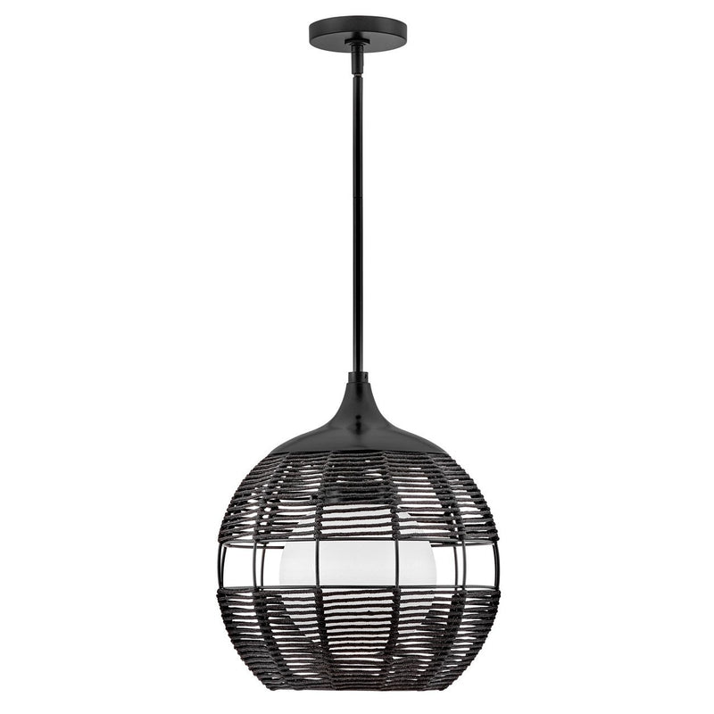 Hinkley - 19677BK - LED Pendant - Maddox - Black