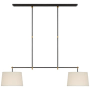 Visual Comfort Signature - TOB 5047BZ/HAB-L - LED Billiard - Bryant - Bronze and Hand-Rubbed Antique Brass