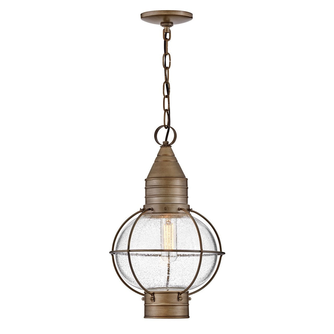 Hinkley - 2202BU - LED Hanging Lantern - Cape Cod - Burnished Bronze