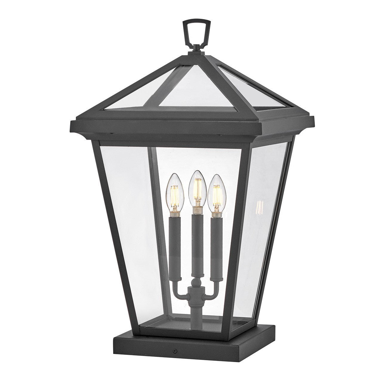 Hinkley - 2557MB - LED Pier Mount Lantern - Alford Place - Museum Black