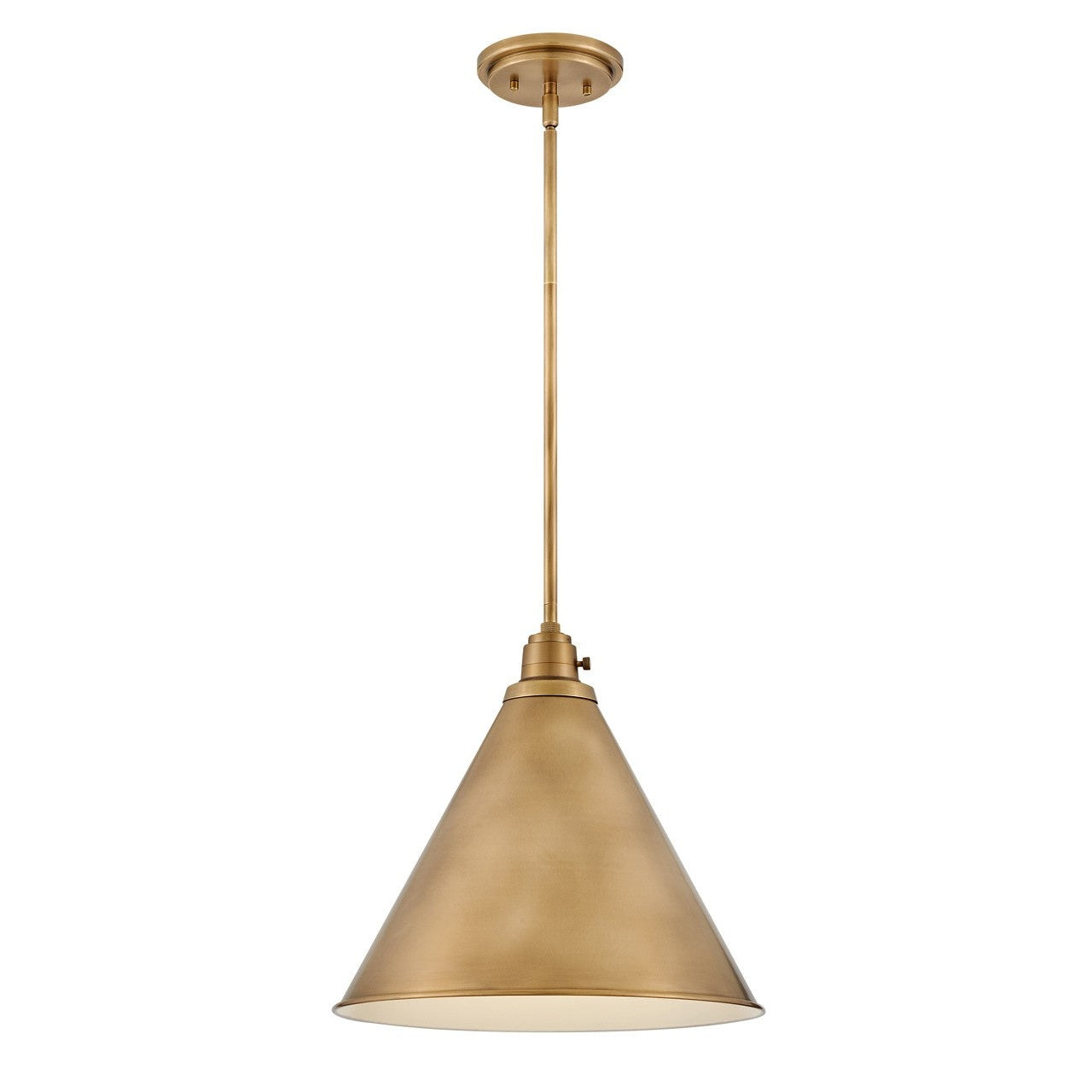 Hinkley - 3694HB - LED Pendant - Arti - Heritage Brass