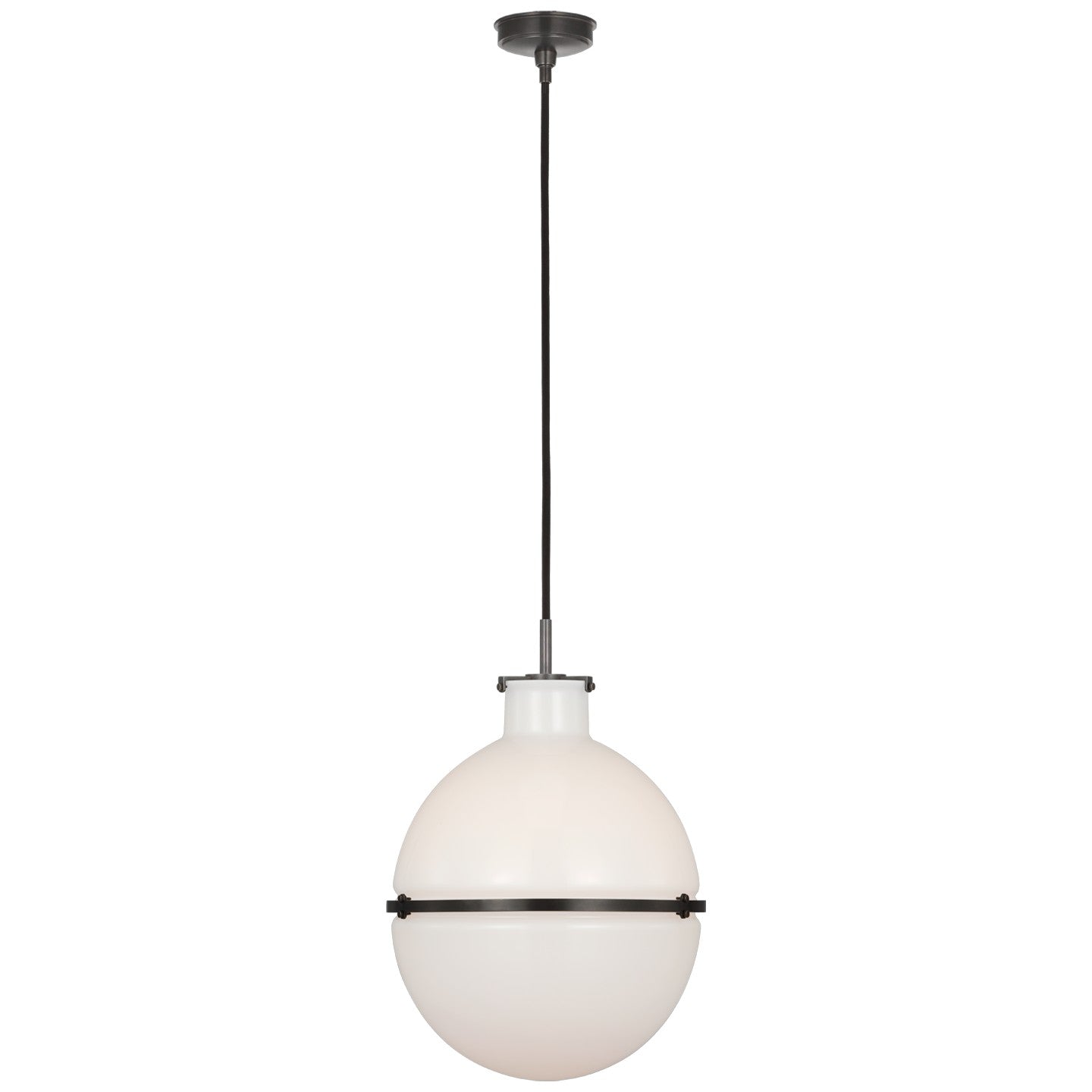 Visual Comfort Signature - TOB 5486BZ-WG - LED Pendant - Maxey - Bronze