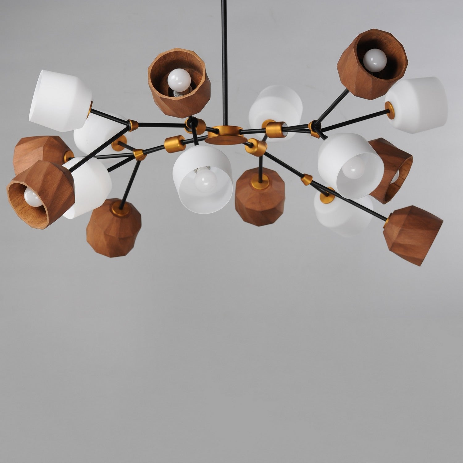 Maxim - 28279DBZAB - LED Pendant - Akimbo - Dark Bronze/Antique Brass