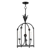 Maxim - 2884AR - Three Light Foyer Pendant - Paloma - Anthracite