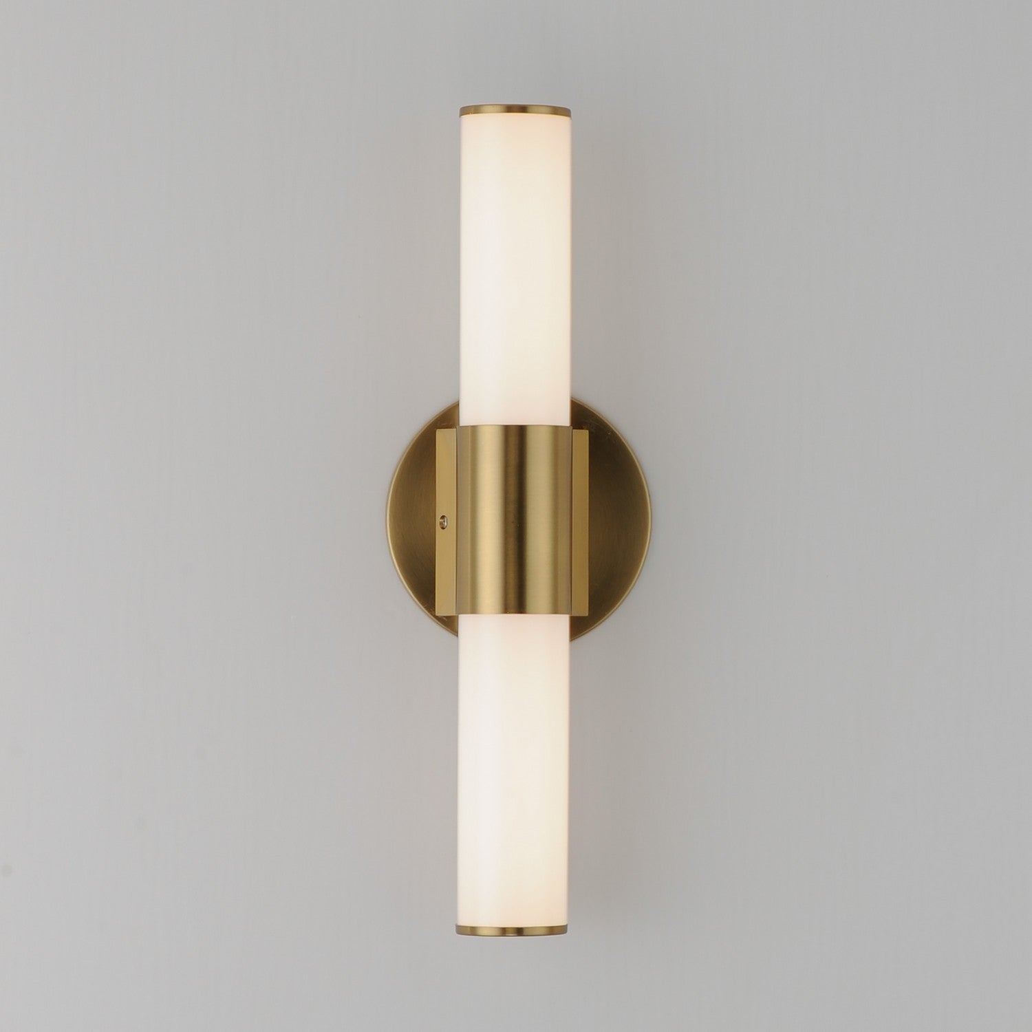 Maxim - 52500WTNAB - LED Bath Vanity - Tubo - Natural Aged Brass