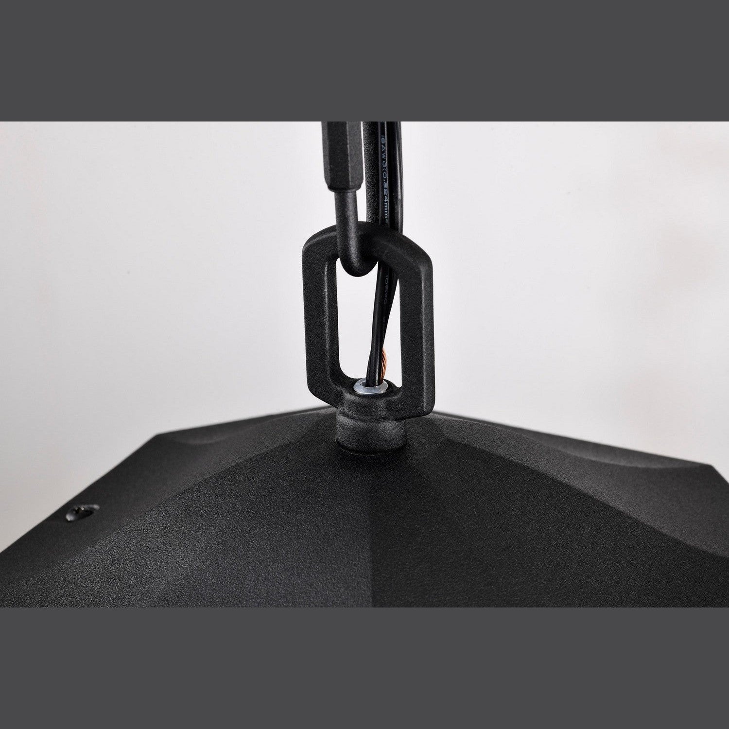 Nuvo Lighting - 60-5759 - One Light Outdoor Hanging Lantern - Raiden - Matte Black