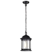 Nuvo Lighting - 60-6117 - One Light Outdoor Hanging Lantern - Hopkins - Matte Black