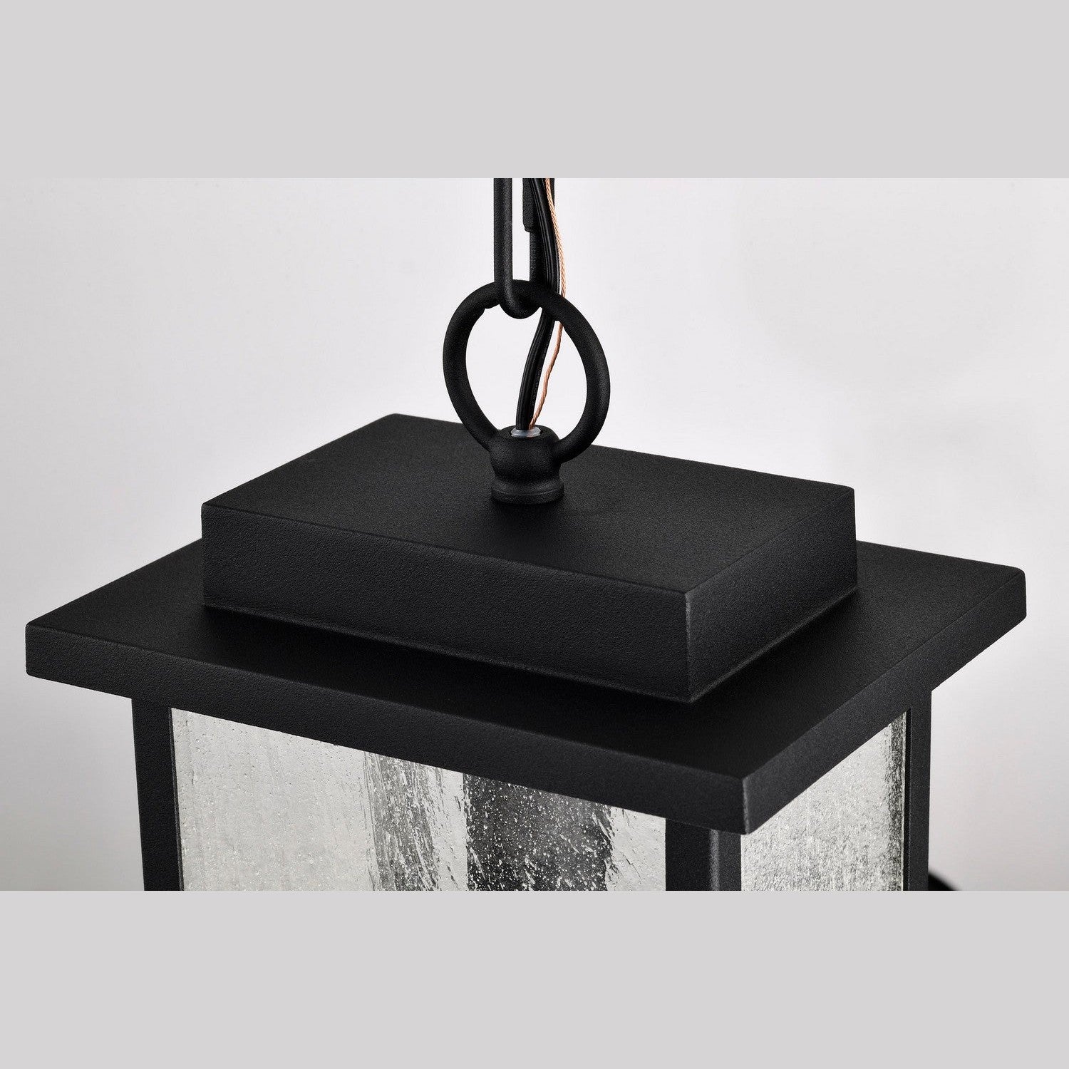 Nuvo Lighting - 60-7377 - One Light Outdoor Hanging Lantern - Sullivan - Matte Black
