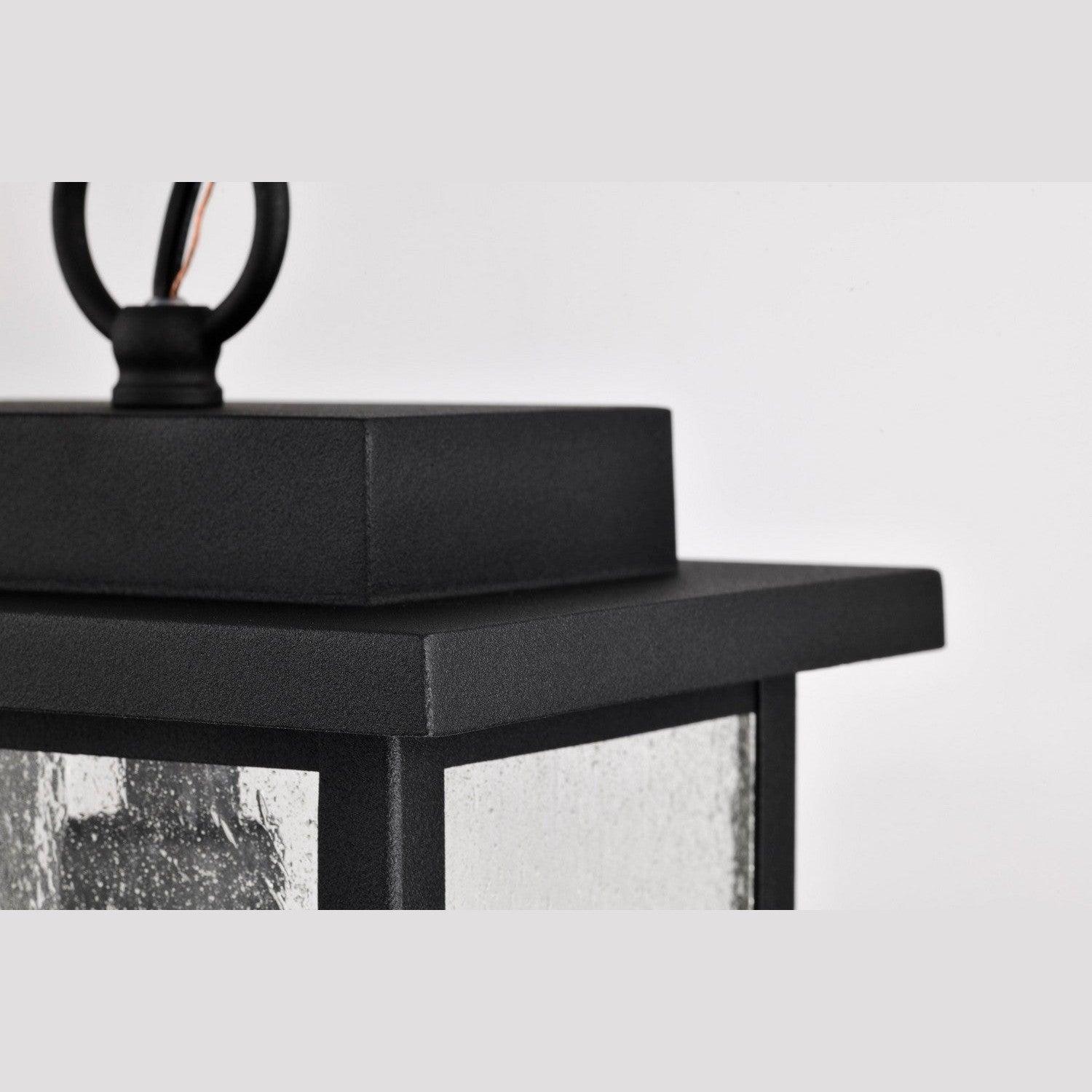 Nuvo Lighting - 60-7377 - One Light Outdoor Hanging Lantern - Sullivan - Matte Black