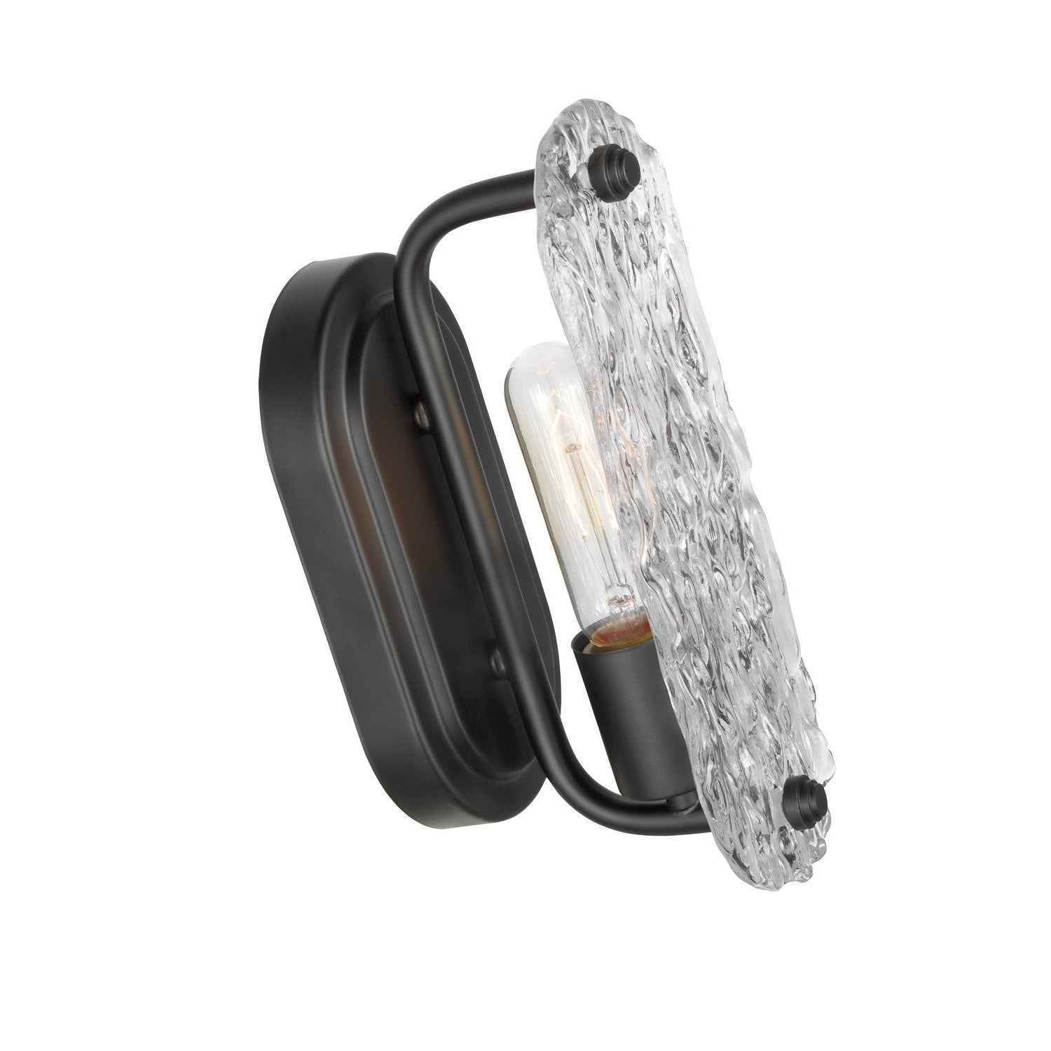 Nuvo Lighting - 60-7811 - One Light Vanity - Glacier - Matte Black