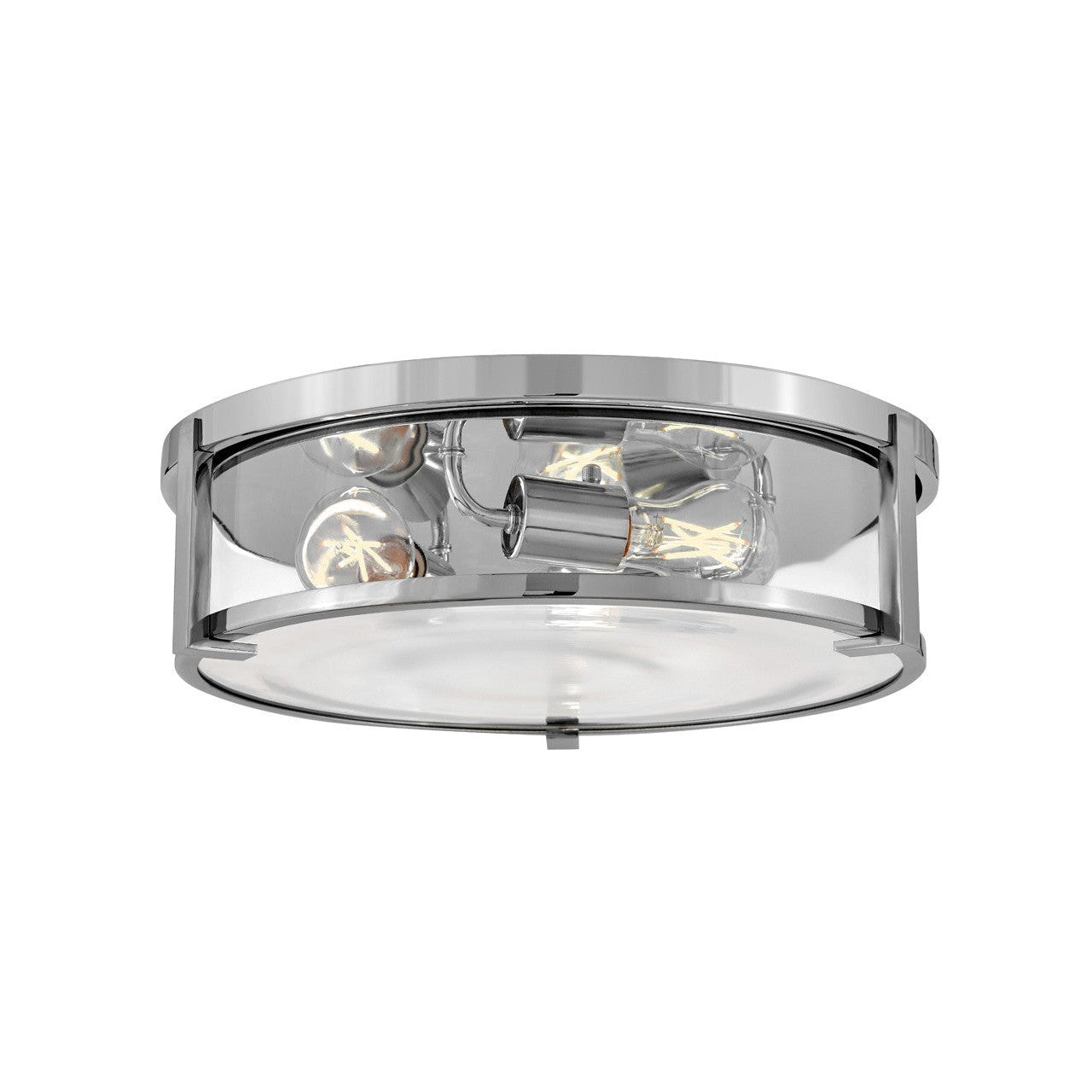 Hinkley - 3243CM-CL - LED Flush Mount - Lowell - Chrome