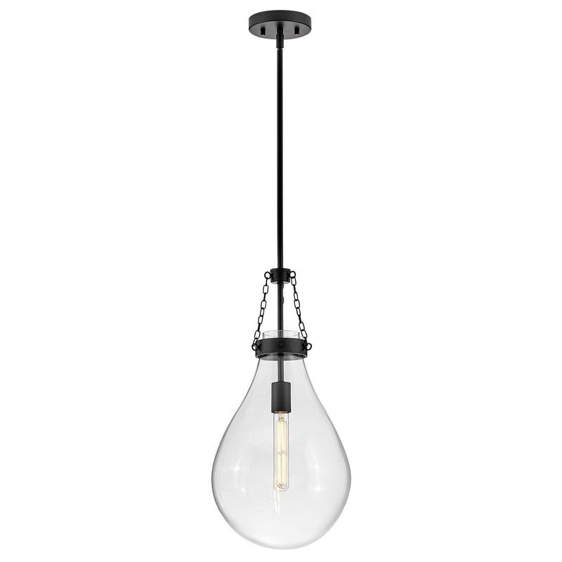 Hinkley - 46057BK - LED Pendant - Eloise - Black