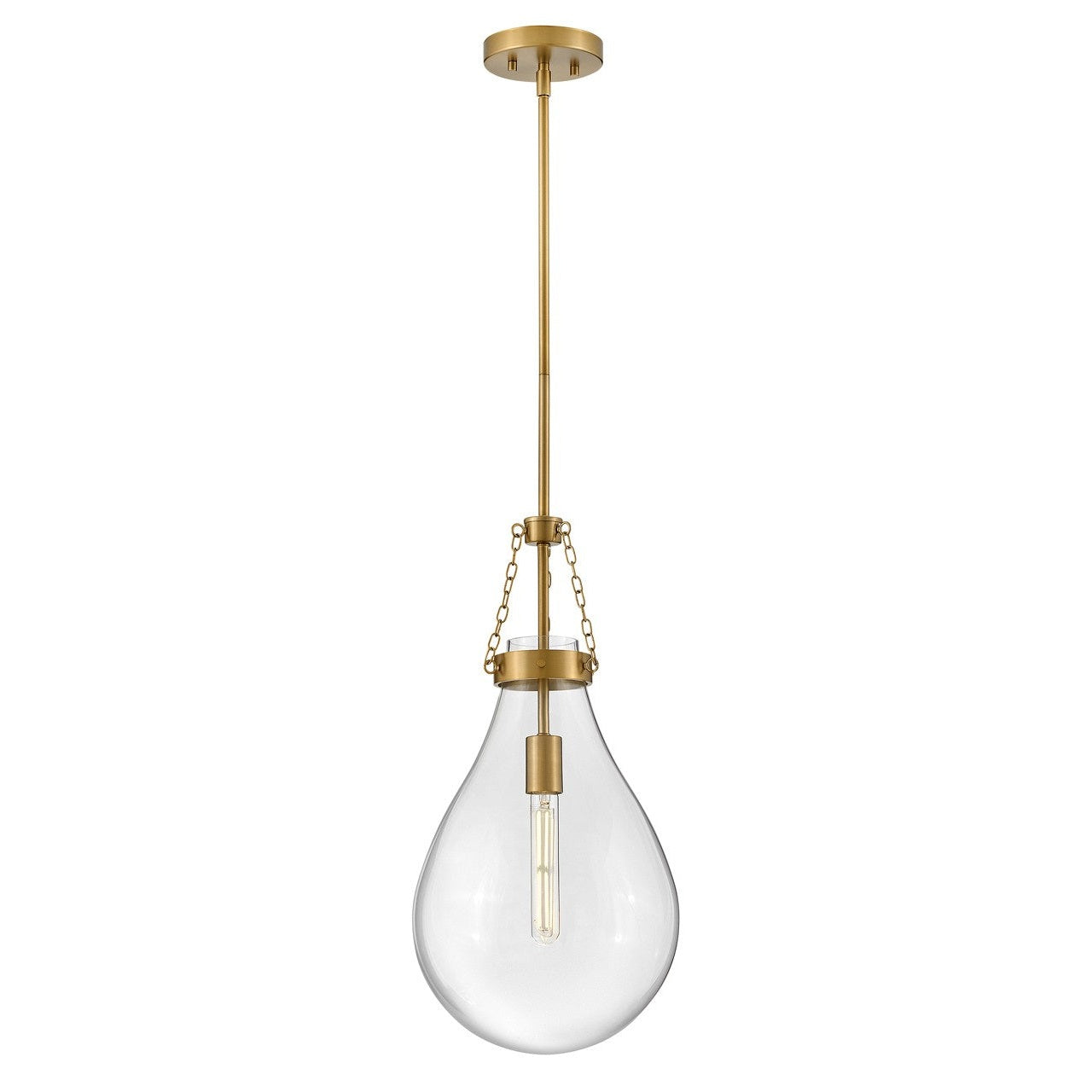 Hinkley - 46057LCB - LED Pendant - Eloise - Lacquered Brass