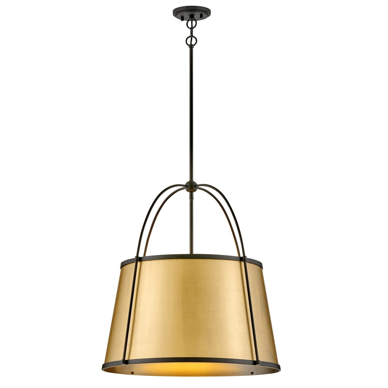 Hinkley - 4895BK-LDB - LED Pendant - Clarke - Black