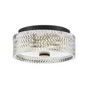 Hinkley - 5041BK - LED Flush Mount - Elle - Black