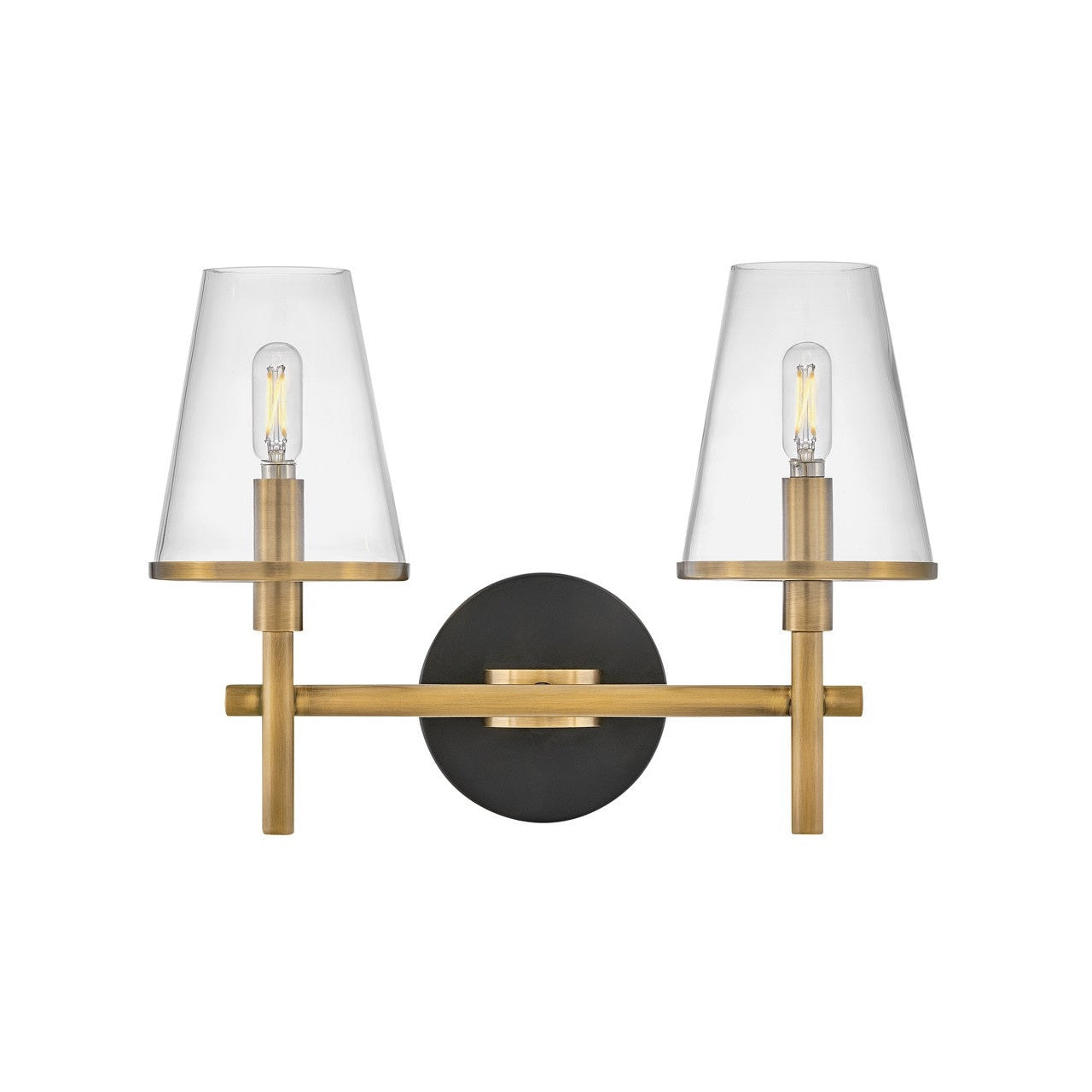 Hinkley - 51082HB - LED Vanity - Marten - Heritage Brass