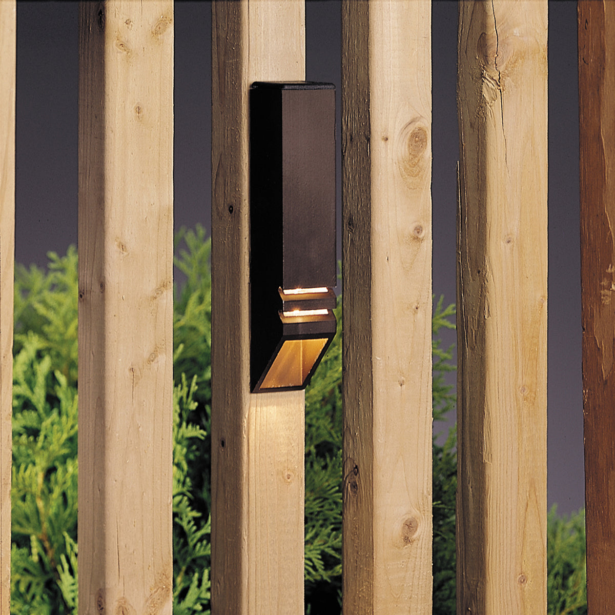 Kichler - 15066AZT - One Light Deck - Textured Architectural Bronze