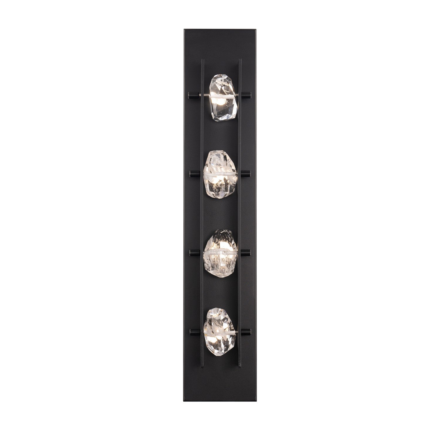 Schonbek Beyond - BWSW10328-BK - LED Outdoor Wall Sconce - Strata - Black