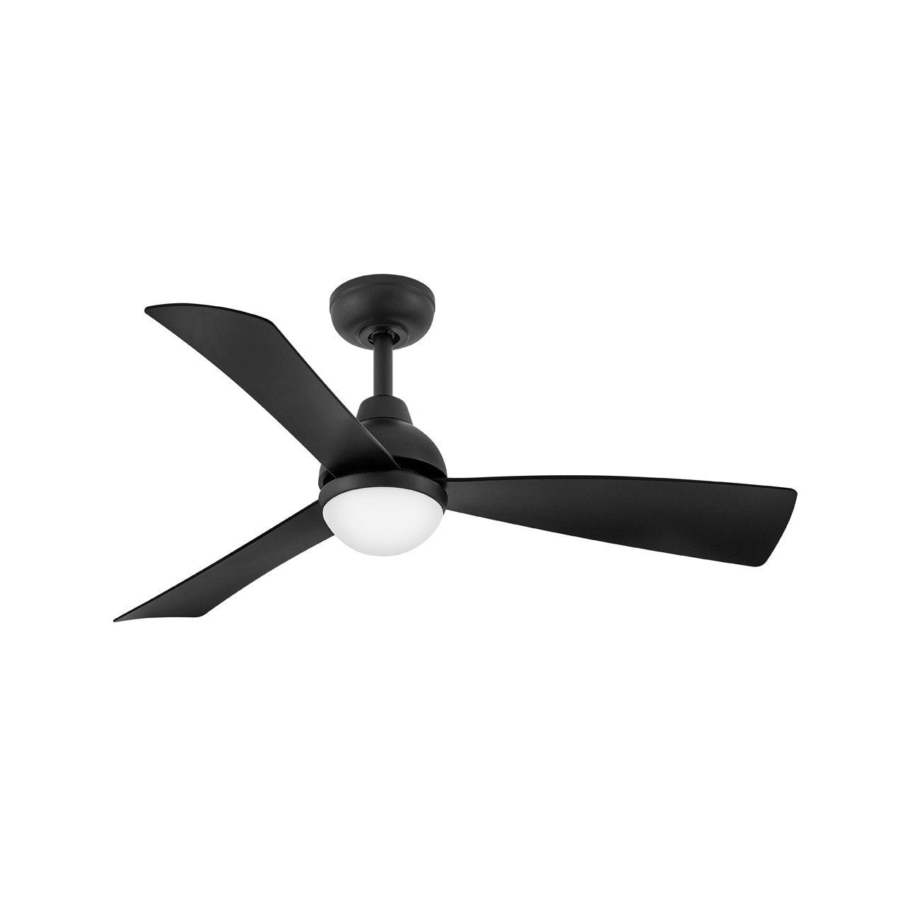 Hinkley - 905644FMB-LDD - 44" Ceiling Fan - Una - Matte Black