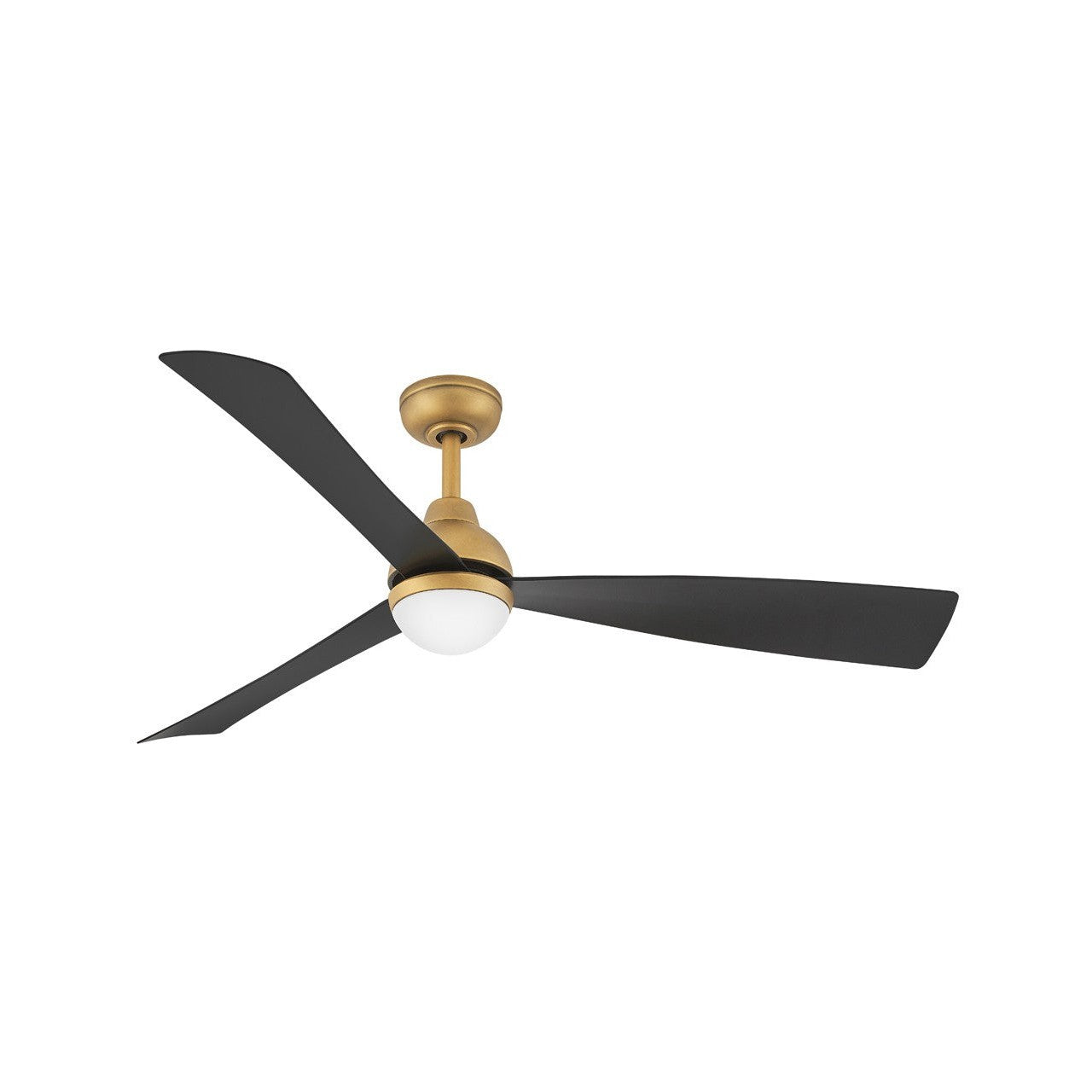 Hinkley - 905656FHB-LDD - 56" Ceiling Fan - Una - Heritage Brass