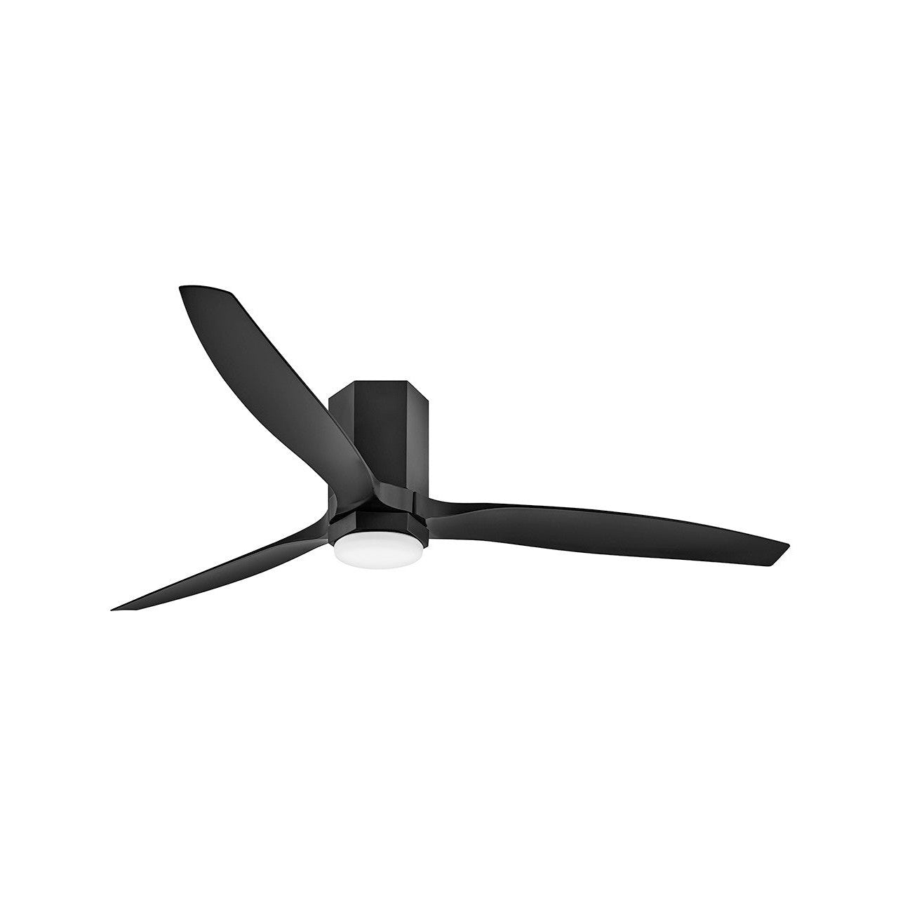 Hinkley - 905860FMB-LDD - 60" Ceiling Fan - Facet - Matte Black