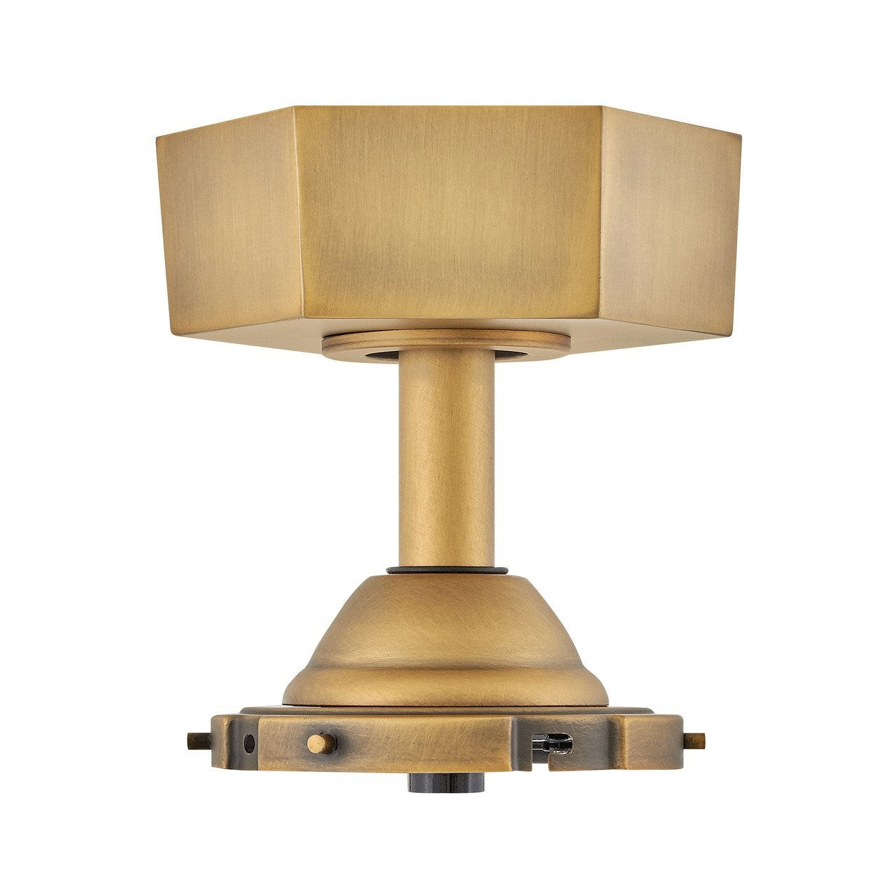Hinkley - 99058FHB - Downrod Kit - Facet - Heritage Brass