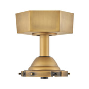 Hinkley - 99058FHB - Downrod Kit - Facet - Heritage Brass