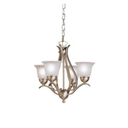 Kichler - 2019NI - Four Light Mini Chandelier - Dover - Brushed Nickel