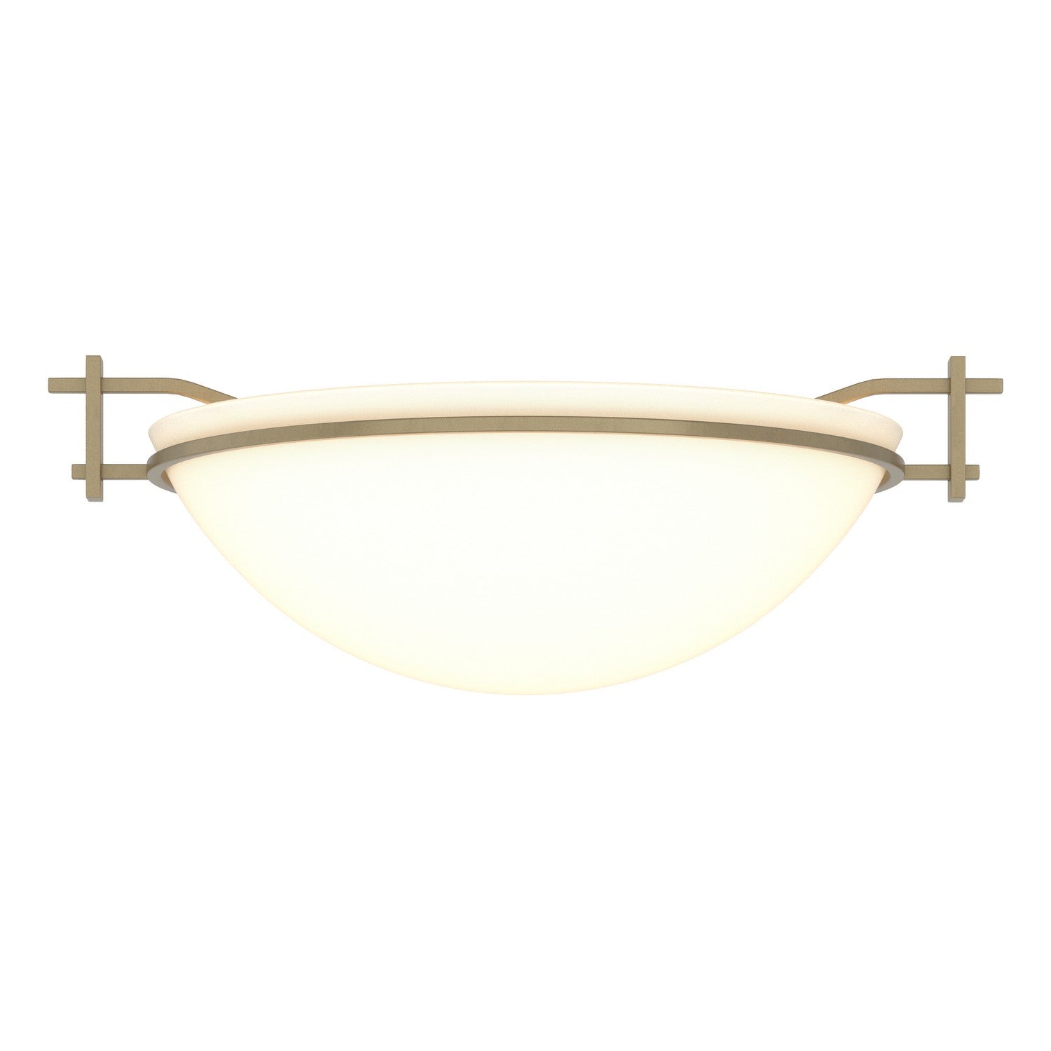 Hubbardton Forge - 124251-SKT-84-GG0045 - One Light Semi-Flush Mount - Moonband - Soft Gold