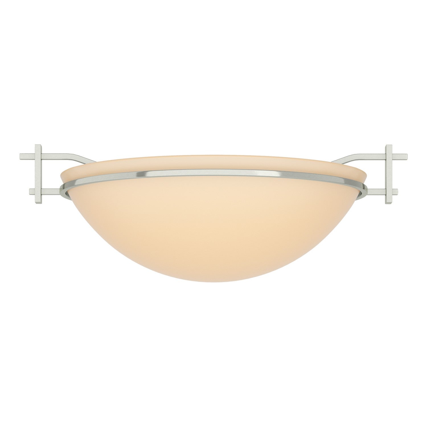 Hubbardton Forge - 124251-SKT-85-SS0045 - One Light Semi-Flush Mount - Moonband - Sterling
