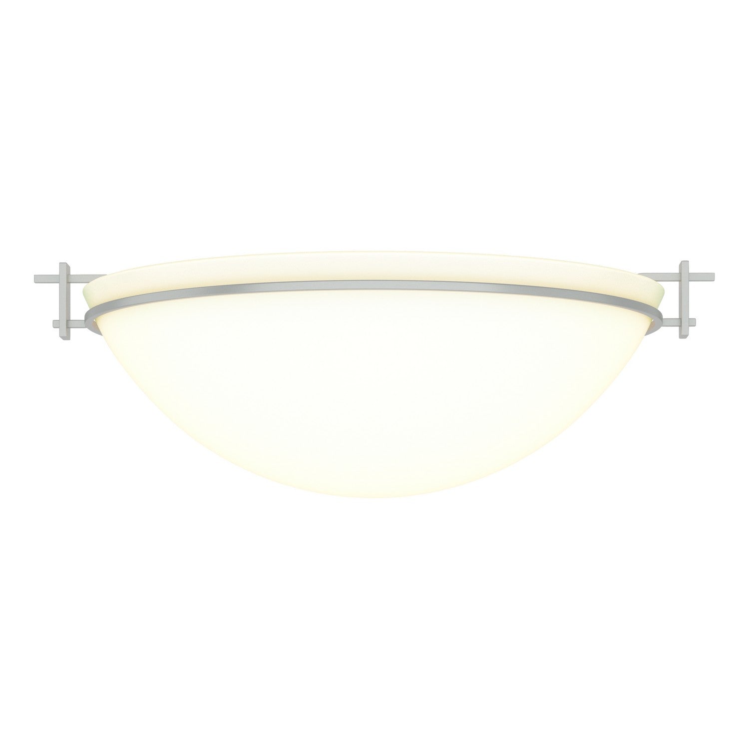 Hubbardton Forge - 124252-SKT-82-GG0050 - Three Light Semi-Flush Mount - Moonband - Vintage Platinum