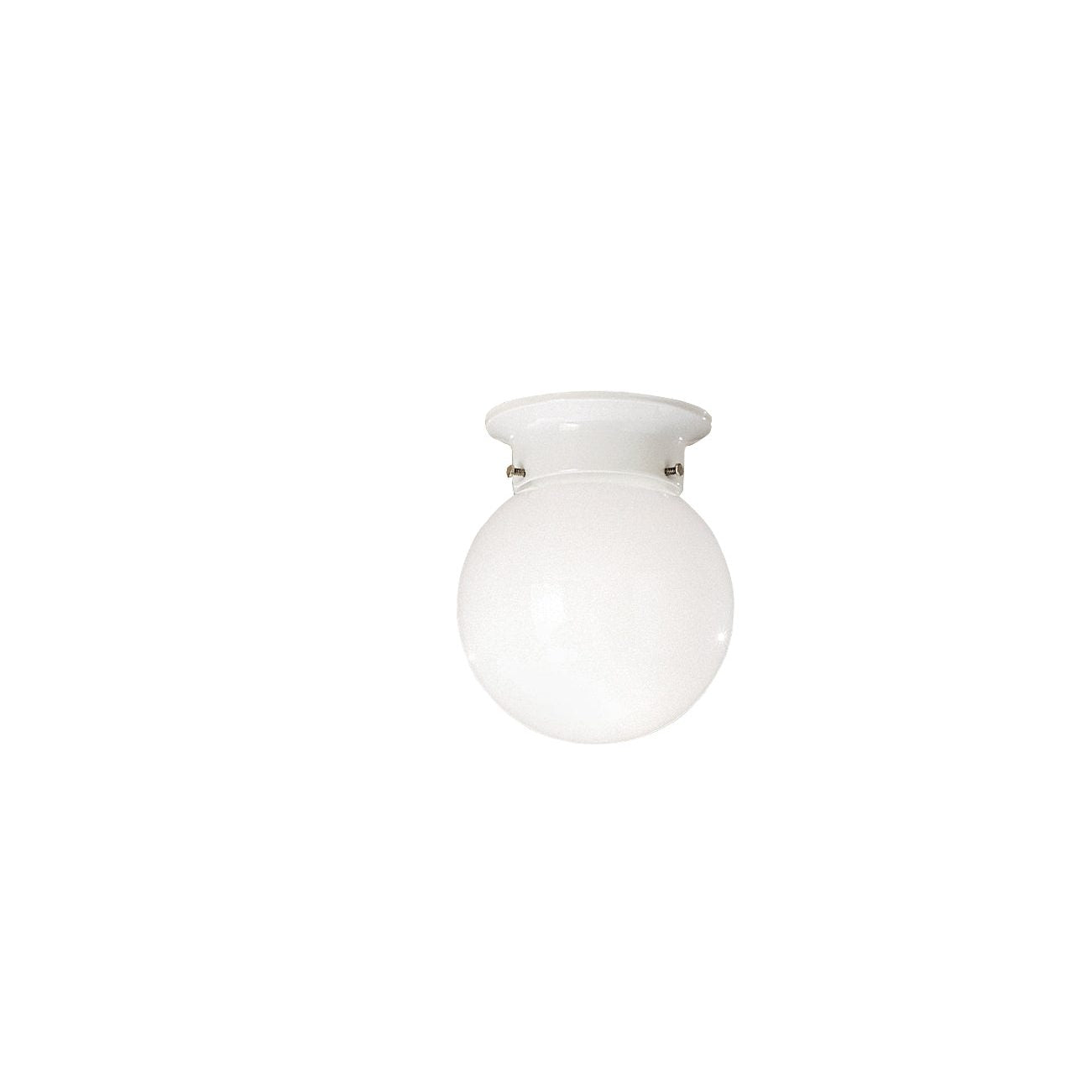 Kichler - 216WH - One Light Flush Mount - Ceiling Space - White