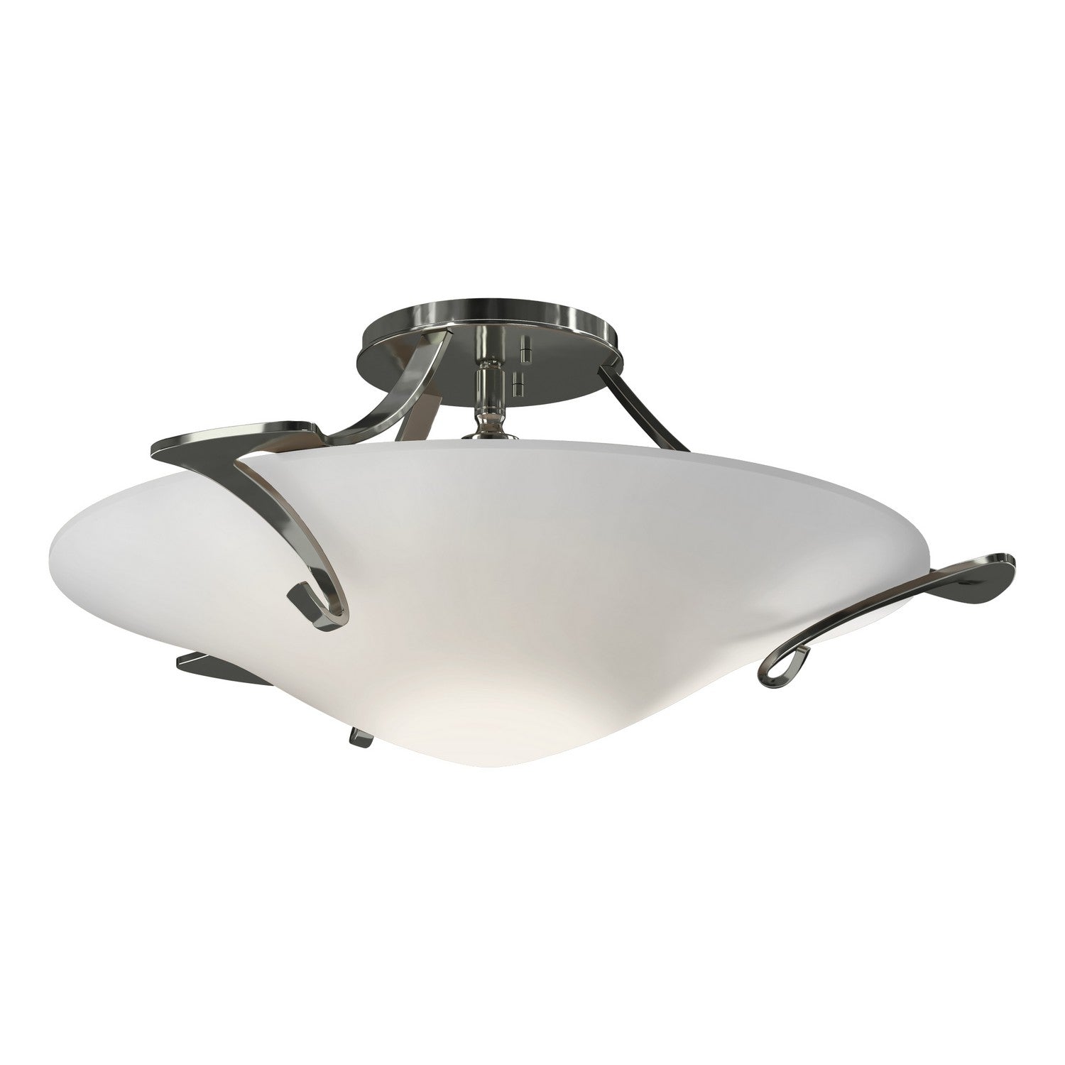 Hubbardton Forge - 124710-SKT-85-GG0243 - One Light Semi-Flush Mount - Antasia - Sterling