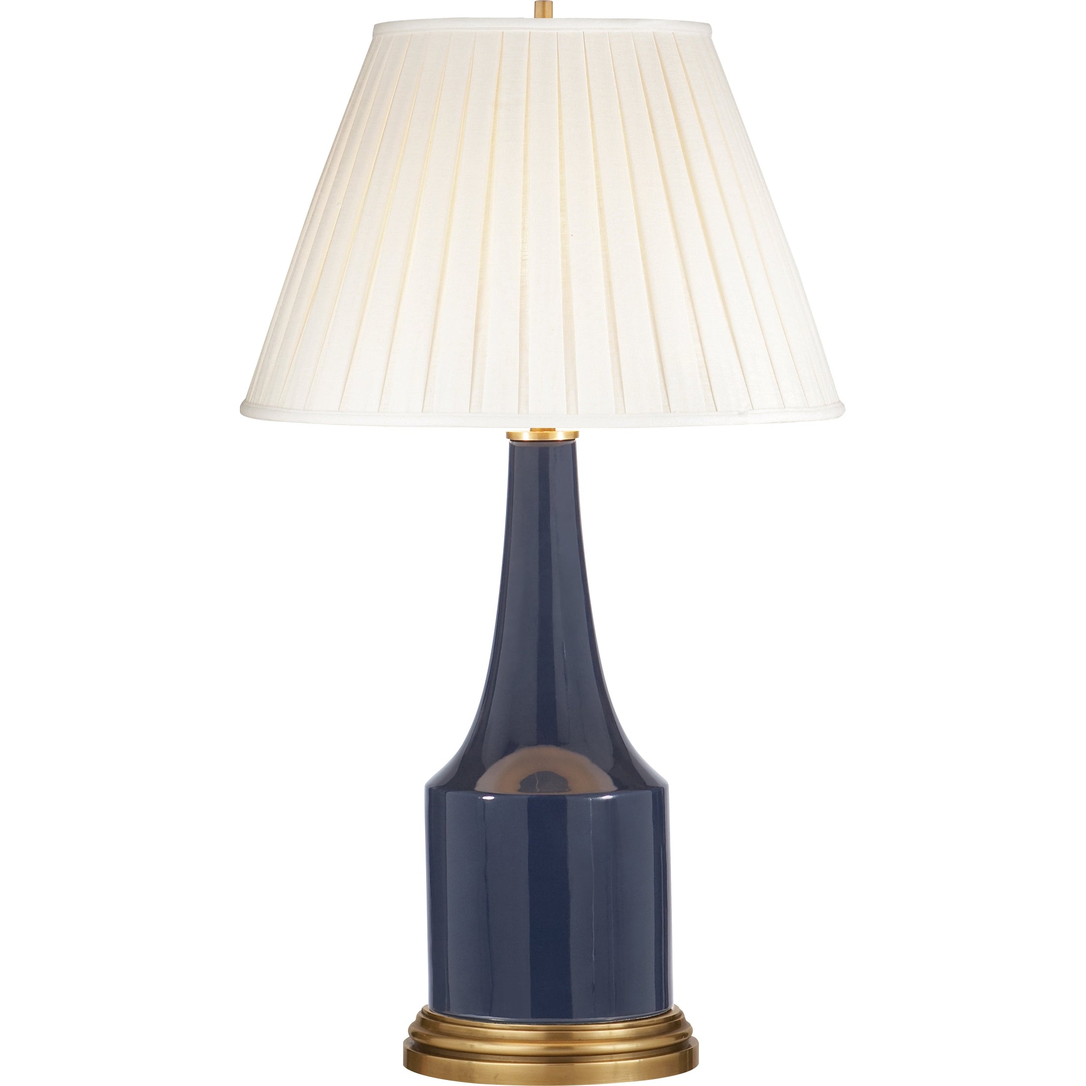 Visual Comfort Signature - AH 3082MB-L - One Light Table Lamp - Sawyer - Midnight Blue Porcelain