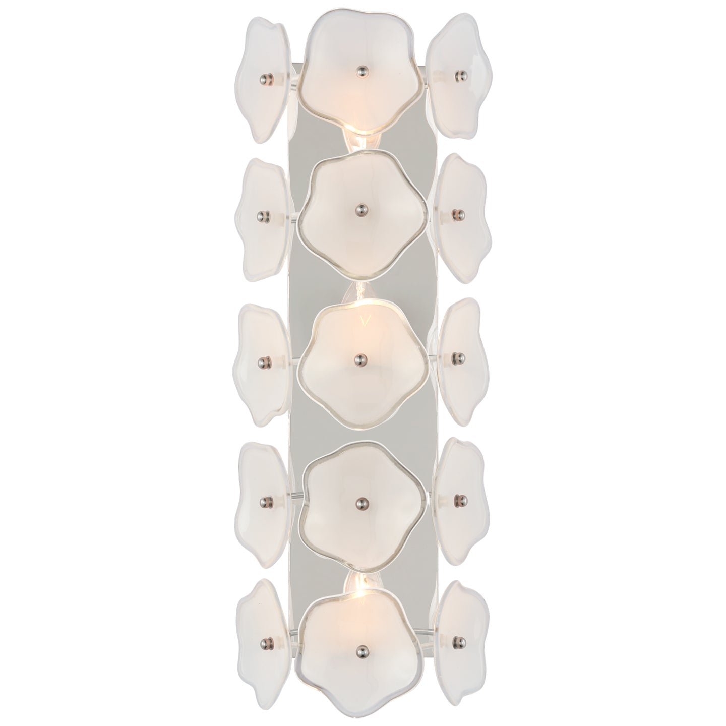 Visual Comfort Signature - KS 2066PN-CRE - LED Wall Sconce - Leighton - Polished Nickel