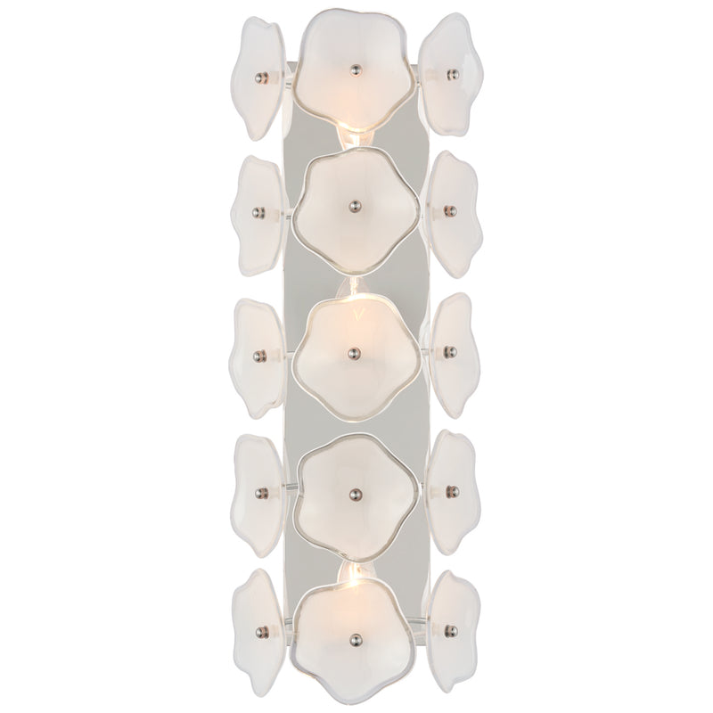 Visual Comfort Signature - KS 2066PN-CRE - LED Wall Sconce - Leighton - Polished Nickel