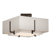 Hubbardton Forge - 126507-SKT-05-SF1205-SE1605 - Two Light Semi-Flush Mount - Exos - Bronze