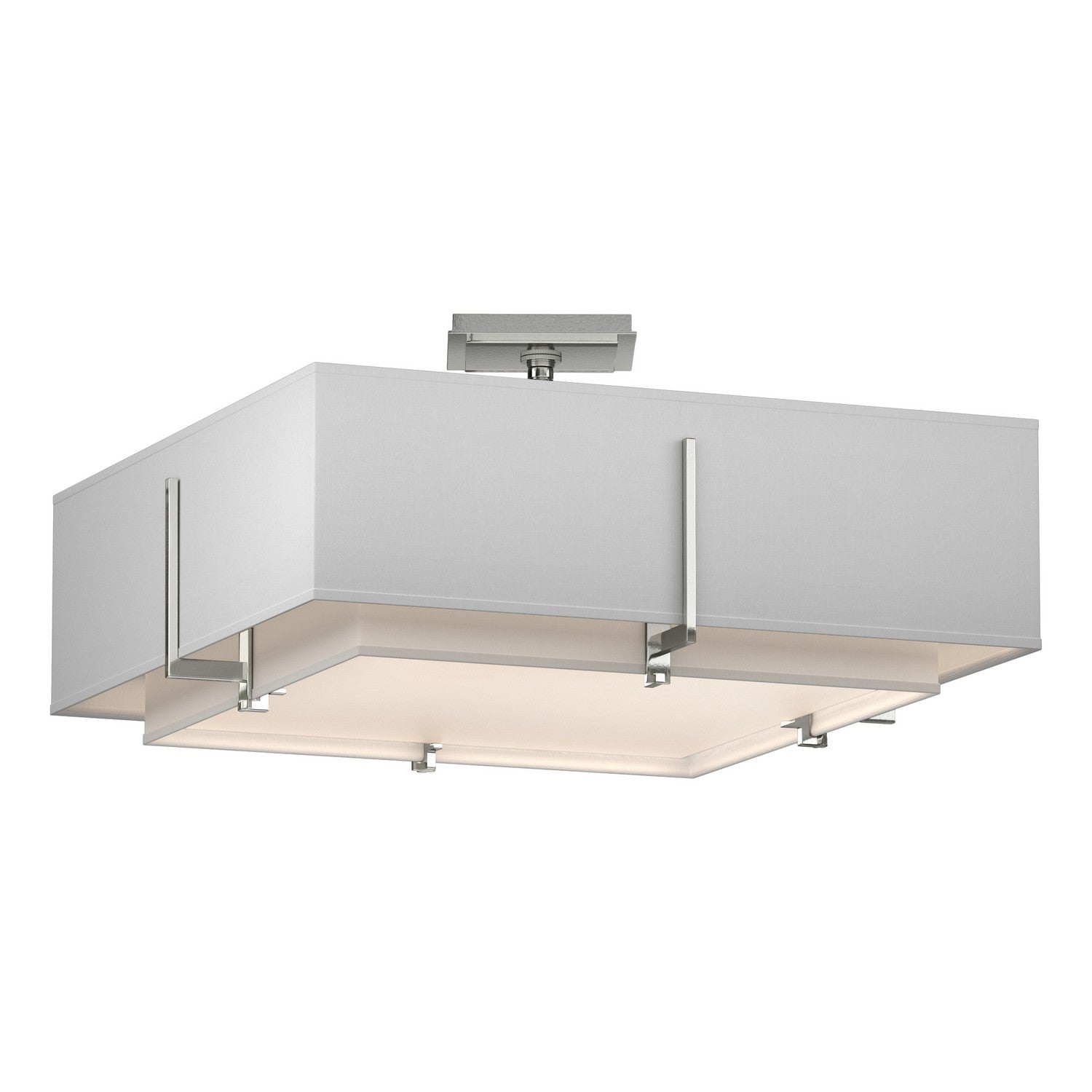Hubbardton Forge - 126510-SKT-85-SF1605-SF2012 - Four Light Semi-Flush Mount - Exos - Sterling