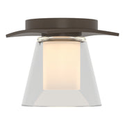 Hubbardton Forge - 126601-SKT-05-ZU0284 - One Light Semi-Flush Mount - Wren - Bronze