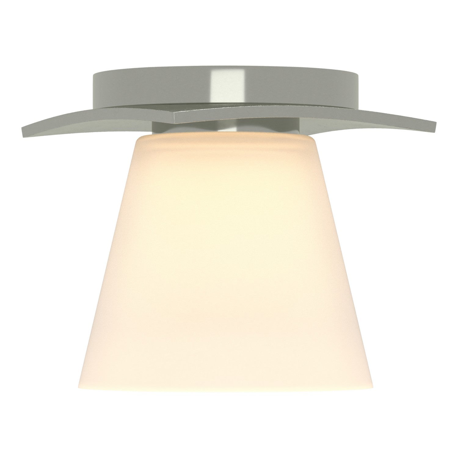 Hubbardton Forge - 126601-SKT-85-GG0242 - One Light Semi-Flush Mount - Wren - Sterling