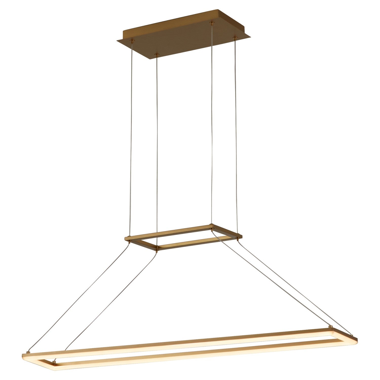 Quorum - 3-6054-40 - LED Pendant - Xanni - Aged Brass