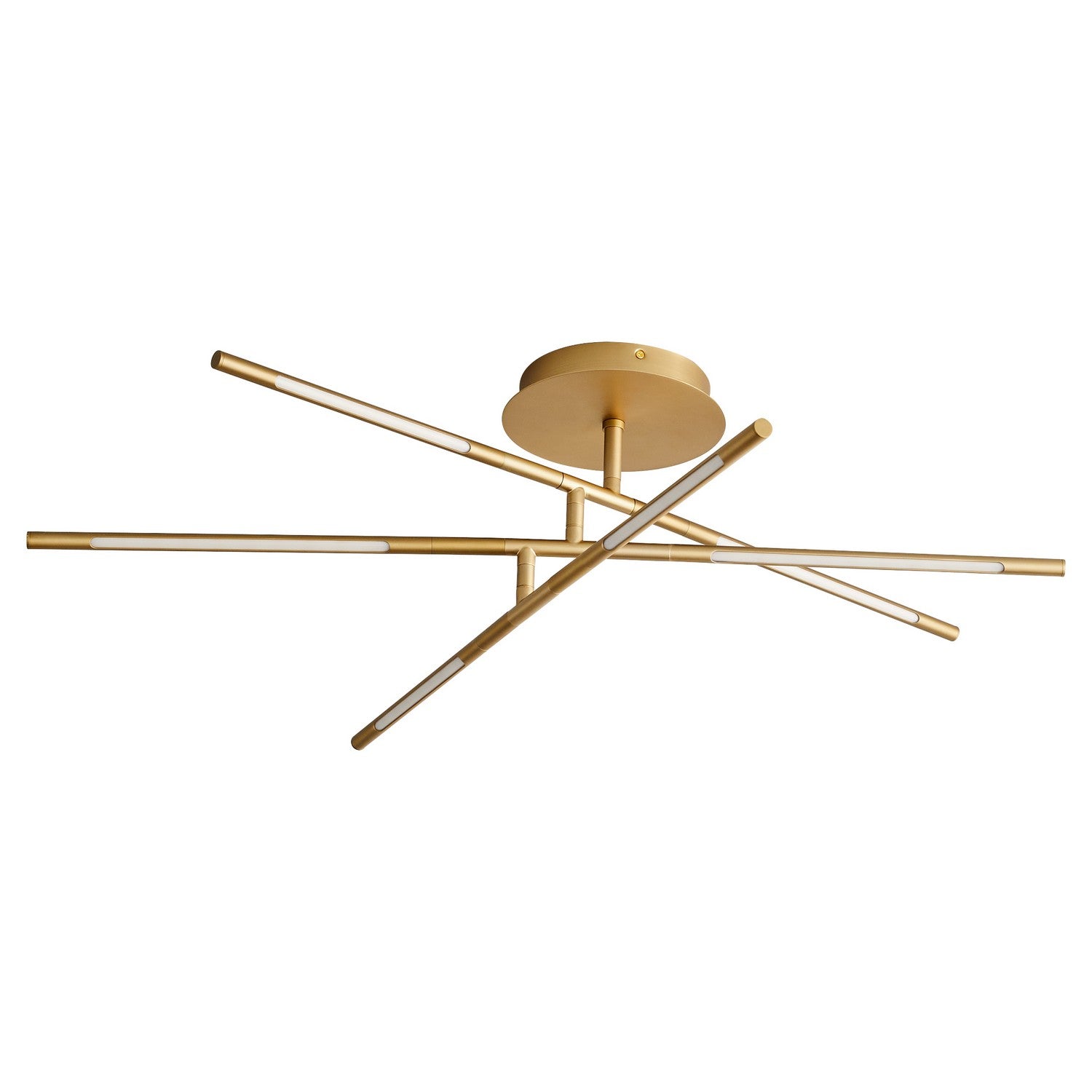 Quorum - 3-805-40 - LED Ceiling Mount - Palillos - Aged Brass