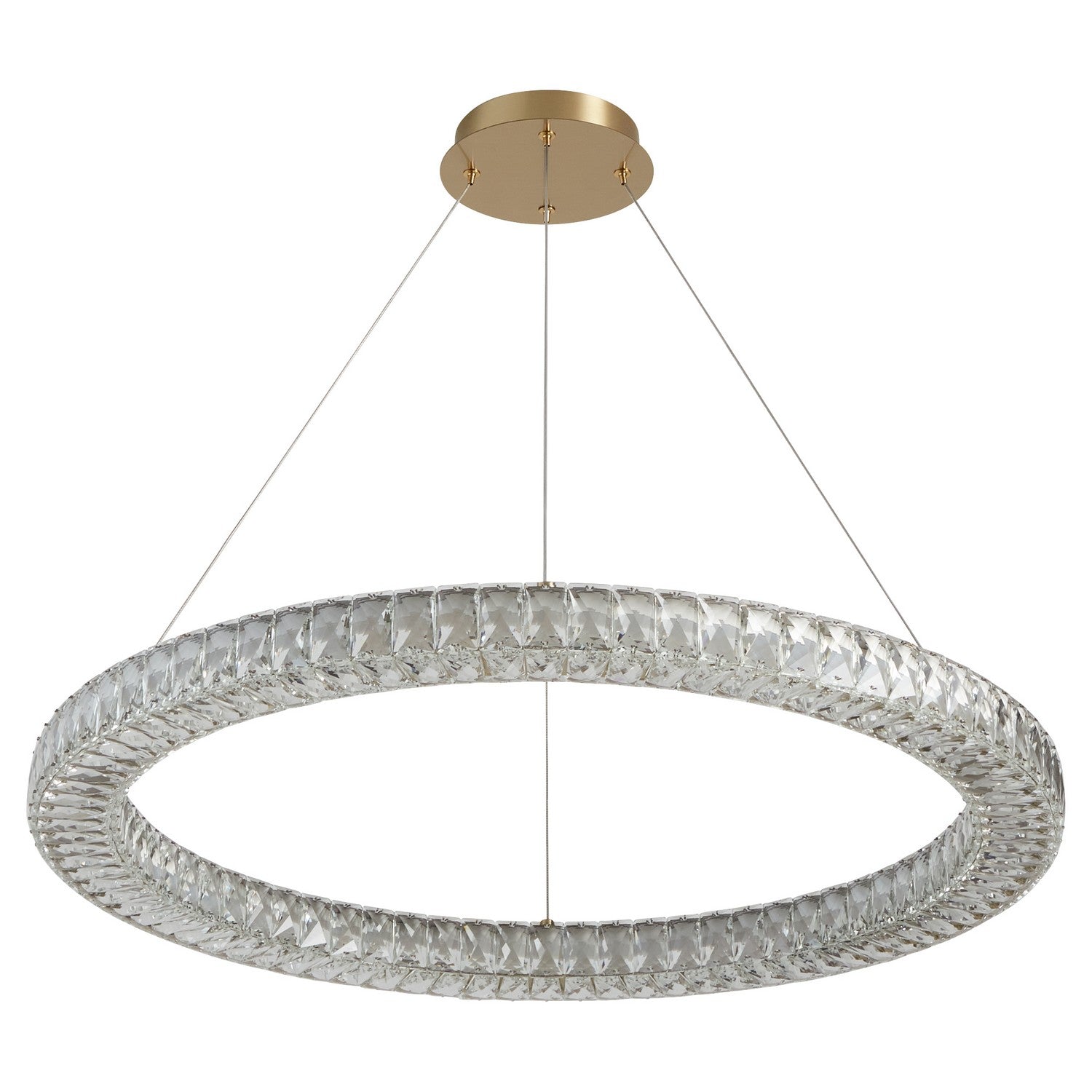 Quorum - 3-875-40 - LED Pendant - ÔøΩÔøΩlan - Aged Brass