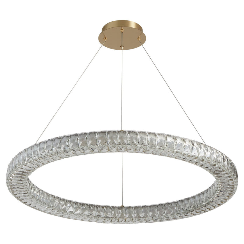 Quorum - 3-875-40 - LED Pendant - ÔøΩÔøΩlan - Aged Brass