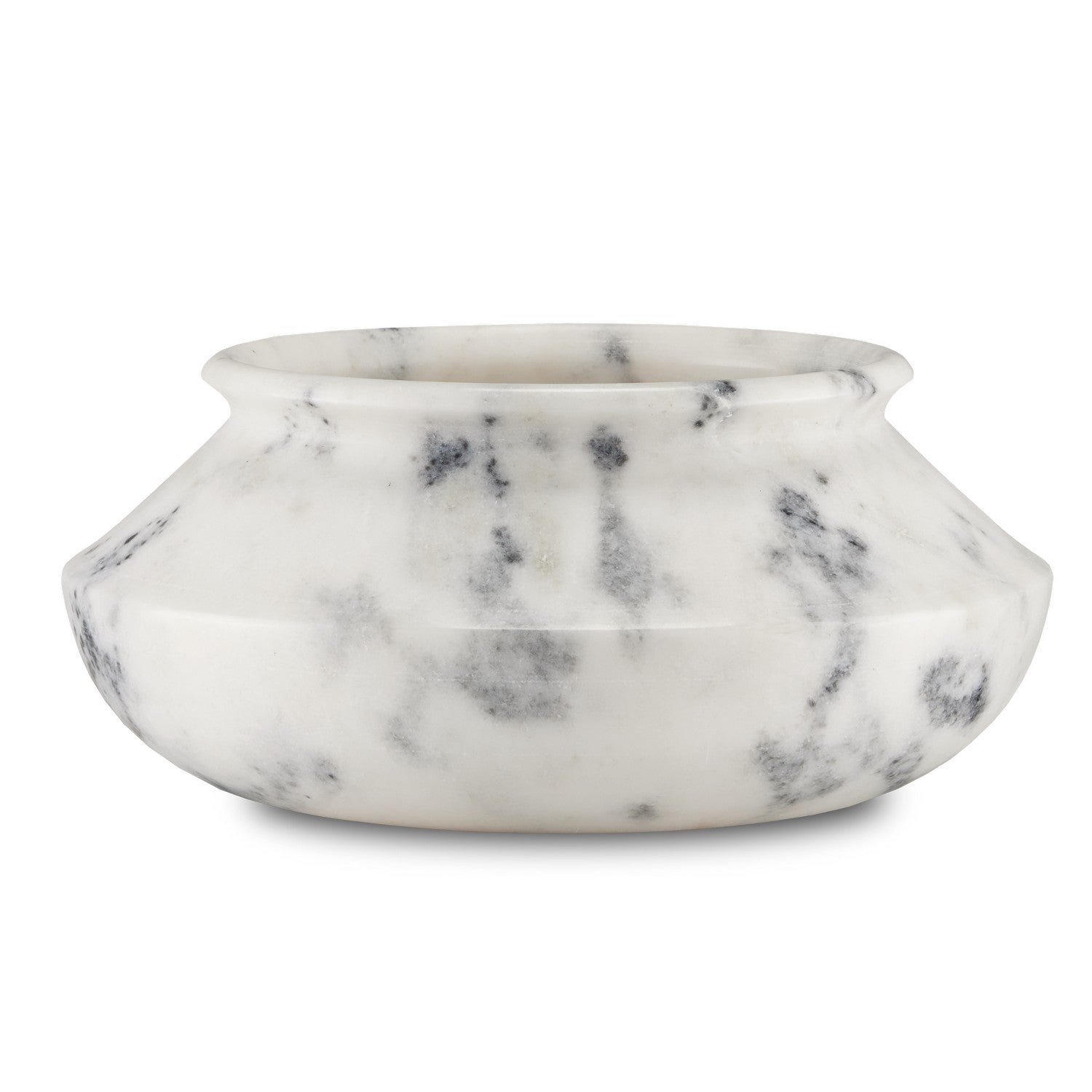 Currey and Company - 1200-0656 - Bowl - Punto Collection - White