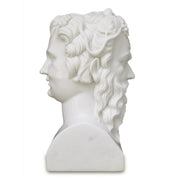 Currey and Company - 1200-0665 - Sculpture - Hector Marble Bust Sculpture - White