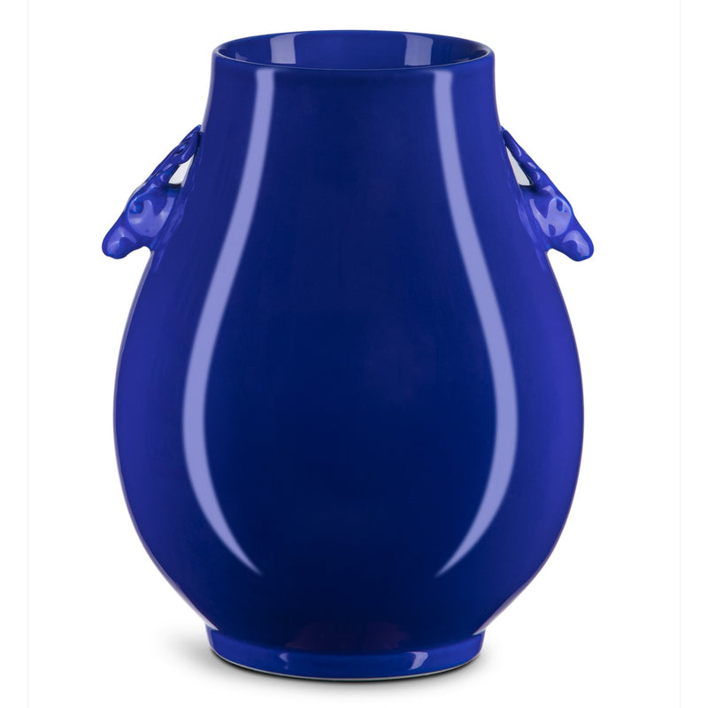 Currey and Company - 1200-0701 - Vase - Ocean Blue Collection - Ocean Blue