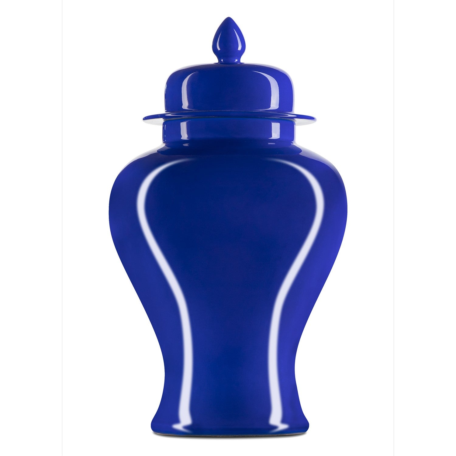 Currey and Company - 1200-0706 - Jar - Ocean Blue Collection - Ocean Blue