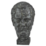 Currey and Company - 1200-0718 - Sculpture - Mysterious Man Bronze - Jade Green