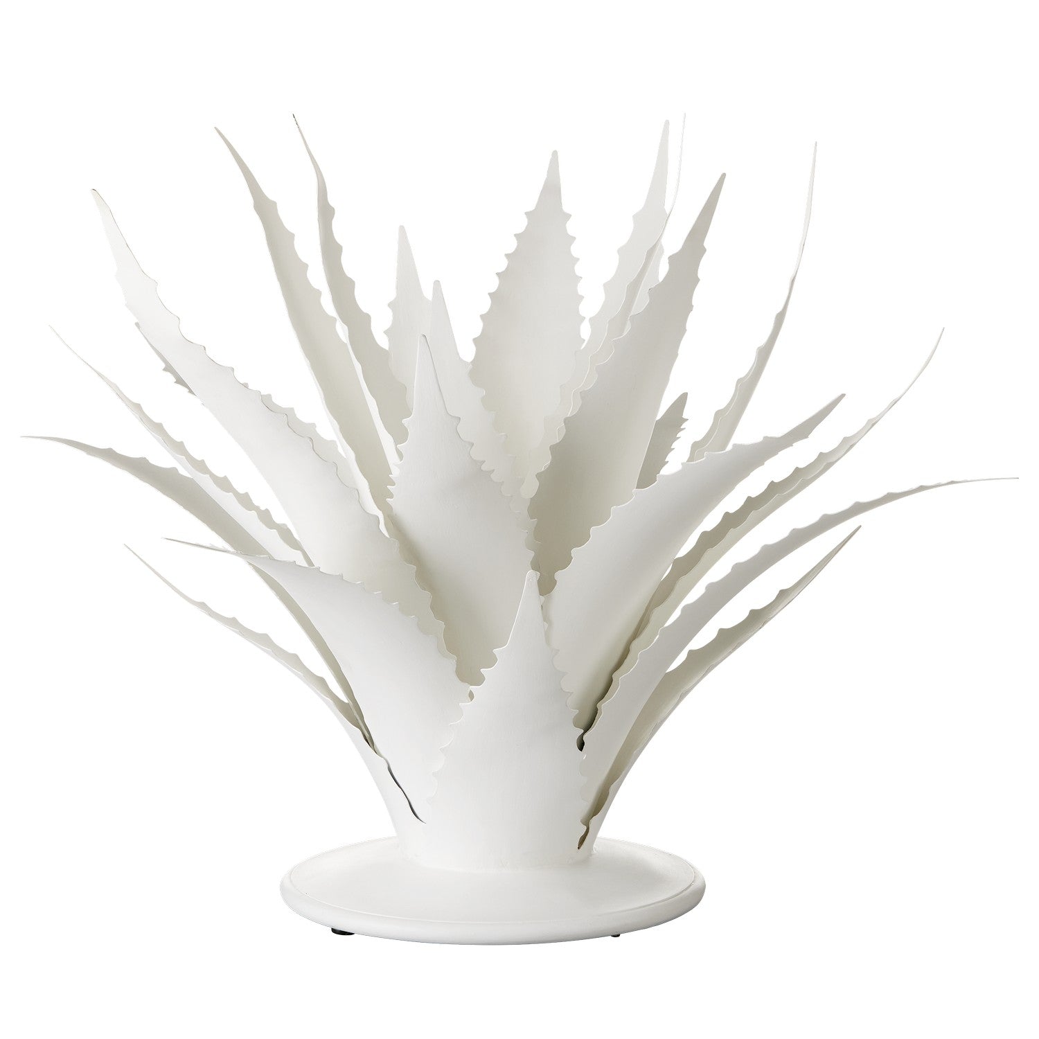Currey and Company - 1200-0778 - Objet - Agave Collection - Gesso White